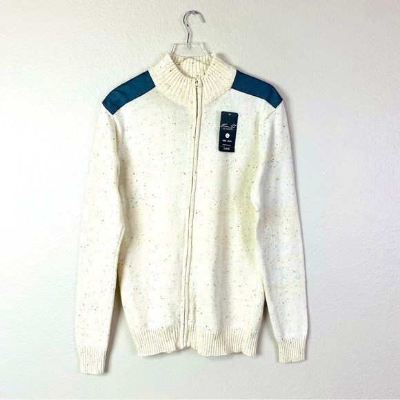 Kian D Los Angeles Zip Up Sweater Size L - Picture 3 of 8